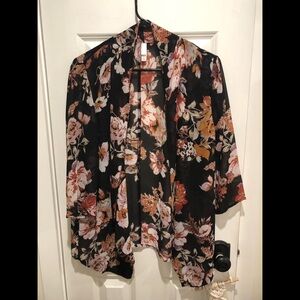 Floral kimono